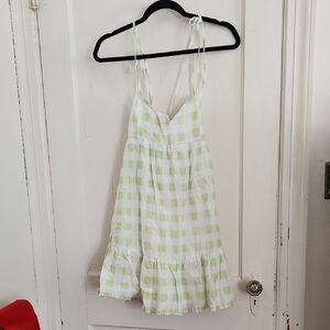 Forever 21 | Dresses | Forever 2 Peach Pleated Flowy Chiffon Dress |  Poshmark